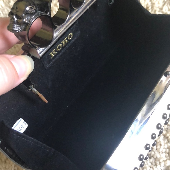 KoKo / Boohoo Skull Clutch - Picture 6 of 16